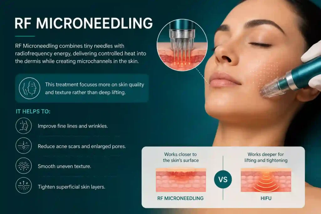 What Does RF Microneedling Do That HIFU Alone Cannot Reading